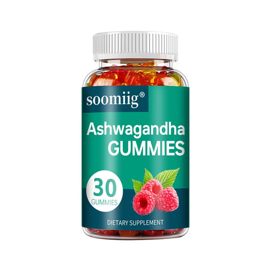 KSM-66 Ashwagandha Gummies - Improve Sleep, Relieve Stress, Support Immunity, Relaxation, Mood and Cognitive Health